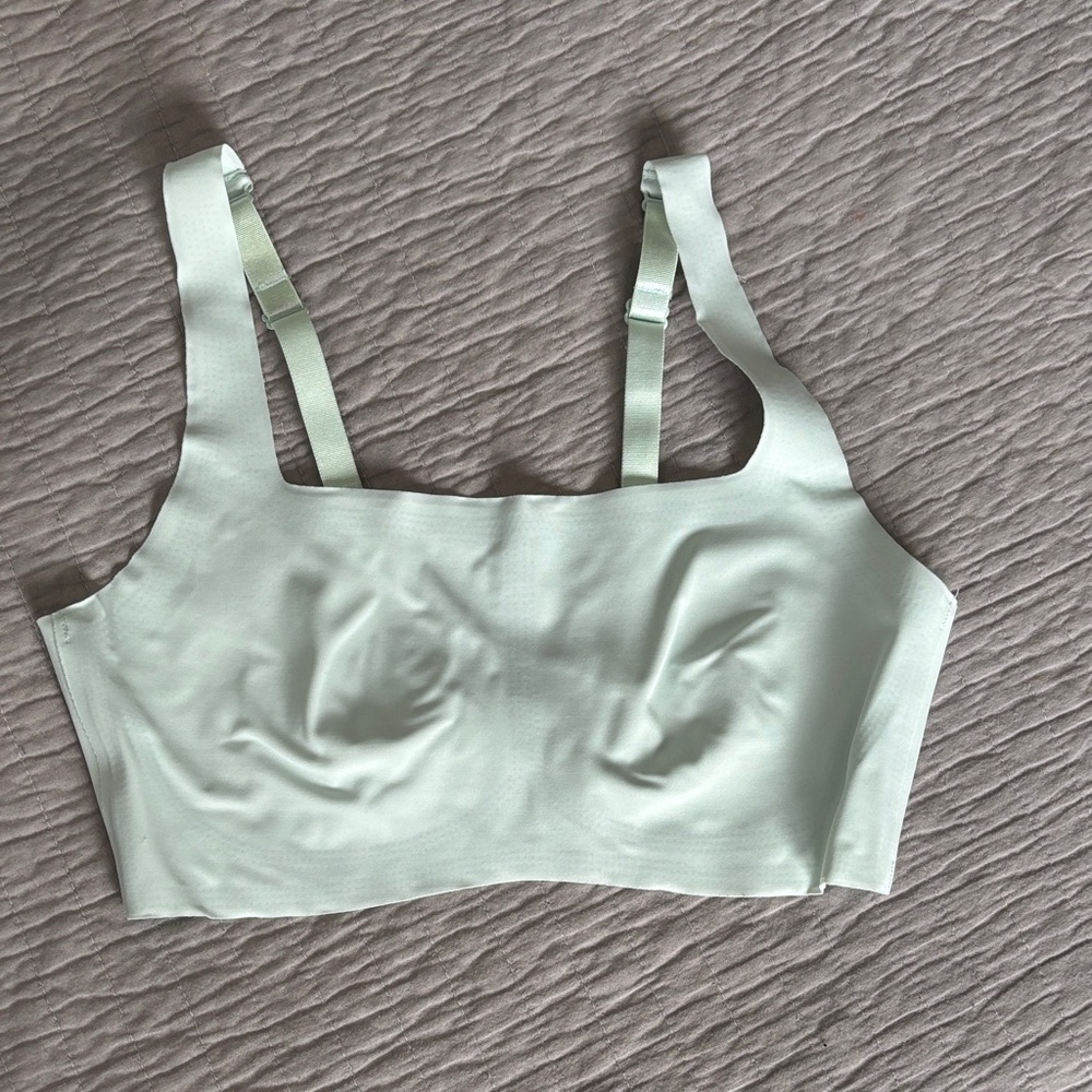 Steve Madden Seamless Bralette Sage Green Mint Size Large L